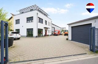 Haus mieten in 30926 Seelze, Wohnen und Arbeiten perfekt vereint – Moderne Wohn- und Gewerbeimmobilie mit Halle in Seelze!