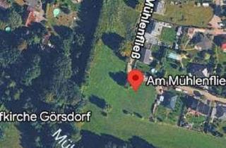 Grundstück zu kaufen in Mühlenfliess 10, 15859 Storkow, Voll erschlossenes Baugrundstück in Görsdorf – 1.271 m², direkte Bachlage & Seenähe!