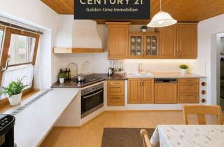 Wohnung kaufen in 83301 Traunreut, 4-Zimmer-Erdgeschosswohnung | ca. 100 m² | Terrasse | Schwedenofen | Traunreut