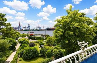 Wohnung kaufen in Övelgönne, 22605 Othmarschen, Exklusiver Altbau mit vollem Elbblick: 3-Zimmer Wohnung in Bestlage von Hamburg-Övelgönne