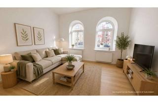Wohnung mieten in Damaschkestraße, 99096 Löbervorstadt, Erstbezug: Modernisierte, helle & zentrale Altbau-Wohnung (2 Zimmer, Hochparterre)