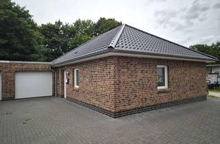 Haus mieten in 26683 Saterland, neuwertiger Bungalow mit Garage in Scharrel - Ortskern