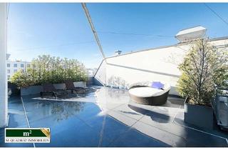Penthouse kaufen in 40474 Düsseldorf, Luxuriöses Understatement! Penthousewohnung über zwei Etagen mit großer Dachterrasse
