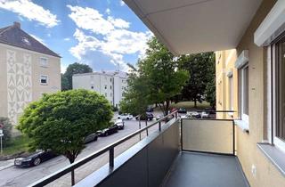 Wohnung mieten in 80939 München, Möblierte 4-Zi-Whg, zwei Balkone, TG-Stellplatz in München-Freimann (U6)