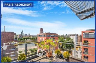 Penthouse kaufen in Oskar-von-Miller-Straße, 60314 Frankfurt, Luxus-Penthouse direkt am Main – Frankfurt-Ostend, 4 Zimmer, 150 m²