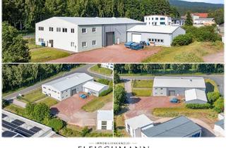 Gewerbeimmobilie kaufen in 98544 Zella-Mehlis, Moderne Gewerbeimmobilie: klimatisierte Halle + Einliegerwohnung – neuer Preis: 600.000 €!