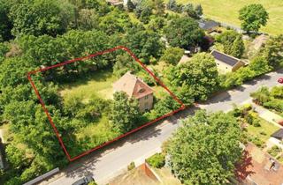 Haus kaufen in 01468 Moritzburg, 2 große Baugrundstücke - Friedewald bei Radebeul - ruhig im Grünen