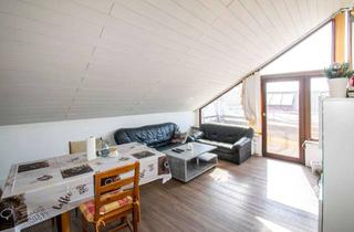 Wohnung kaufen in 71701 Schwieberdingen, Gepflegte 3-Zimmer-Dachgeschosswohnung mit Balkon, Garage und Hobbyraum in ruhiger Wohnlage