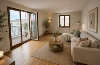Wohnung kaufen in 84034 Nikola, Bezugsfreie Etagenwohnung mit Balkon in guter Innenstadtlage Landshut