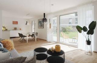 Wohnung kaufen in Alte Ziegelei 36, 67346 Speyer, Wohnen mit Rheinblick – Exklusive 3-Zimmer-Gartenwohnung