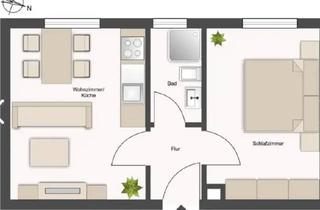 Wohnung kaufen in 01259 Niedersedlitz, Niedersedlitz 2 Zimmerwohnung mit Stellplatz