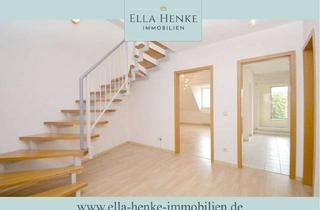 Wohnung kaufen in 38820 Halberstadt, Mitten in der Altstadt: Helle Maisonette-Wohnung mit Loggia + Blick auf den Dom