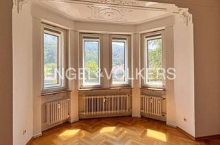 Wohnung mieten in 69120 Neuenheim, Stilvolle Altbauwohnung mit Kamin, Terrasse und Schlossblick