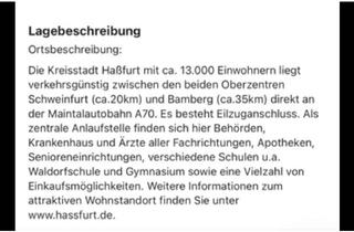 Wohnung mieten in Martin-Luther-Straße, 97437 Haßfurt, Wohnen mit Charakter: Geräumige 3-Zimmer-Wohnung in Haßfurt