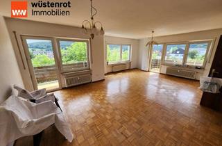Wohnung mieten in 63619 Bad Orb, Erdgeschosswohnen in Bad Orb! Ca. 100 m² WFL, 3-ZKB, 2 Balkone, Parkett, Gäste-WC & Stellplatz!
