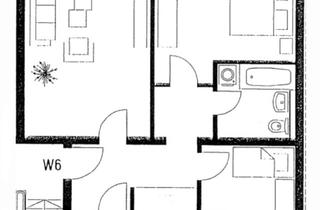 Wohnung mieten in Friedrich-Engels-Str. 47, 18273 Güstrow, Erstbezug nach Sanierung! 3-Raum-Wohnung mit zwei Balkonen, Wannenbad, Keller, Stellplatz mgl.