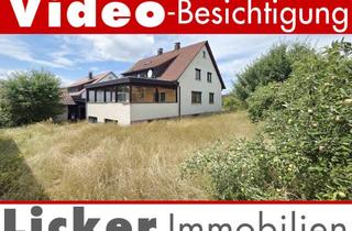 Haus kaufen in 73635 Rudersberg, 1-2 Fam.-Haus auf ruhigem 6Ar Grundstück