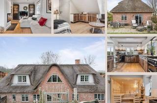Haus kaufen in 25832 Tönning, Exklusives Reetdachanwesen - Wohnen am Katinger Watt