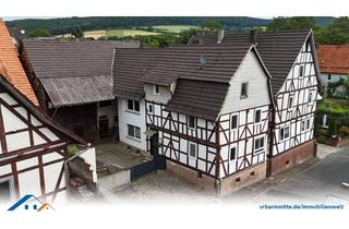 Haus kaufen in 37284 Waldkappel, Fachwerkhaus mit massivem Anbau und Scheune