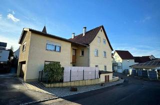 Doppelhaushälfte kaufen in 74626 Bretzfeld, Charmante Doppelhaushälfte mit viel Platz, Garagenvielfalt und Potenzial in Bretzfeld-Unterheimbach