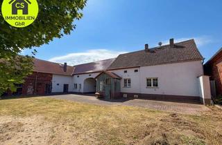 Bauernhaus kaufen in 04936 Schlieben, Bauernhof mit 2 Wohneinheiten auf 3ha Land, ideal zur Tierhaltung!