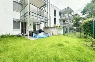 Wohnung kaufen in 63128 Dietzenbach, Ihr Familienglück beginnt hier: Exklusive Terrassenwohnung mit Traumgarten in Steinberg