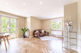 Wohnung kaufen in Saarplatz, 01189 Coschütz/Gittersee, Luxus zum Einziehen | Kernsanierte Designerwohnung mit Balkon in Dresden Plauen