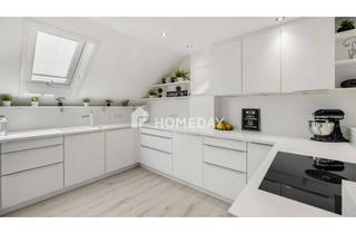 Wohnung kaufen in 84030 Ergolding, Einziehen & wohlfühlen – hochwertig saniertes Wohnjuwel im Dachgeschoss mit hochwertiger Designküche