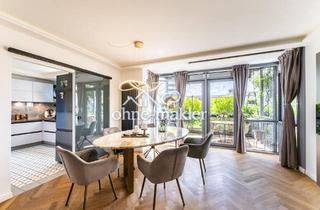 Wohnung kaufen in 01189 Dresden, Luxus kernsanierte Maisonette mit Reihenhauscharakter, Garten & Panoramablick über Dresden
