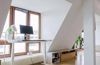 Wohnung mieten in Chausseestraße 92, 10115 Mitte, Helle 2-Zimmer-Dachgeschosswohnung mit Balkon in Berlin-Mitte