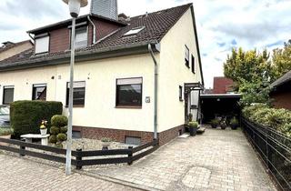 Doppelhaushälfte kaufen in Tannenweg 16, 38448 Vorsfelde, Stilvolle Doppelhaushälfte mit Wintergarten, Keller und Carport in ruhiger Lage von Wob-Vorsfelde