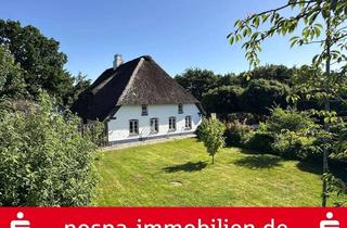 Haus kaufen in 25926 Ladelund, Ein Haus, das Wärme bewahrt – Reetdachanwesen in der nordfriesischen Grenzlandschaft