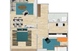 Wohnung mieten in 01662 Meißen, Drei Raum Wohnung Meißen Triebischtal