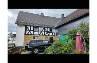 Haus kaufen in 57319 Bad Berleburg, RESTHOF MIT GROSSEM WOHNHAUS, SCHEUNE, STALLUNGEN, GROSSER PADDOCKFLÄCHE UND BAULAND IN EINEM KLEINEN, RUHIGEN DORF IN BAD BERLEBURG