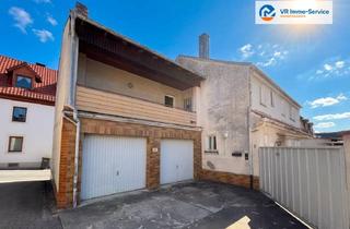 Einfamilienhaus kaufen in 97222 Rimpar, Gestaltungspotenzial im Sanierungsgebiet: Einfamilienhaus mit 7 Zimmern und Nebengelass