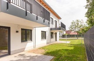 Wohnung kaufen in 94405 Landau, Landau an der Isar - 4 Zi Gartenwohnung - Neubau KfW40 - direkt vom Eigentümer