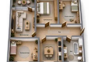 Wohnung kaufen in 84478 Waldkraiburg, Waldkraiburg - 4 Zimmer Wohnung und Garaje Provision frei