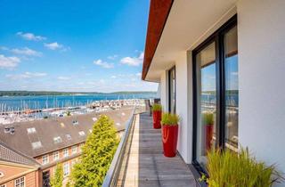 Penthouse kaufen in 24944 Mürwik, Exklusiv wohnen mit Panoramablick – Penthouseähnliche Eigentumswohnung in bester Lage von Sonwik