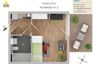 Wohnung mieten in Königswinterer Straße, 53227 Beuel, Modernes 1-Zimmer-Apartment mit Terrasse, Klimaanlage & hochwertiger Einbauküche