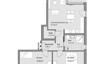 Wohnung mieten in Absenreuterweg 30, 88213 Ravensburg, 3-Zimmer Neubauwohnung in Ravensburg West