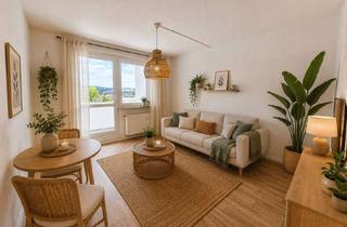 Wohnung mieten in Dr.-Otto-Just-Straße 75, 08468 Reichenbach, Wohlfühlen leicht gemacht! Moderne, gemütliche 2-Raum-Wohnung mit Südbalkon zum Sofortb...