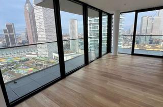 Wohnung mieten in Europa-Allee 11, 60327 Gallus, Exklusive 2-Zimmer-Wohnung mit gehobener Innenausstattung mit Balkon und EBK in Frankfurt am Main