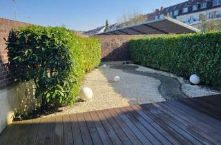 Wohnung mieten in 40223 Bilk, Stilvolle 3-Zimmer-EG Wohnung mit Garten, und luxuriöser Innenausstattung mit EBK in Düsseldorf