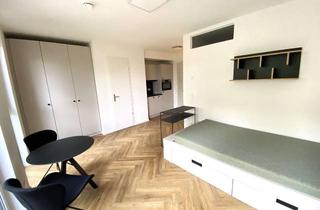 Wohnung mieten in Florian-Geyer-Str 111, 12489 Adlershof, Modernes Studio voll möbliert mit Balkon zum Innenhof und 2min zum Marktplatz Adlershof!!