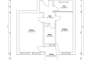 Wohnung mieten in Inninger Straße 45, 86179 Haunstetten, 2-Zimmer Wohnung in der Inninger Straße