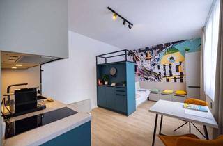 Wohnung mieten in Steinbühler Straße 4-6, 90443 Tafelhof, 1-Zimmer-Neubauwohnung mit Balkon *Vollmöbliert*