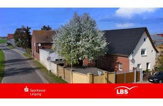 Haus kaufen in 04509 Schönwölkau, Großes Grundstück mit Immobilien-Duo
