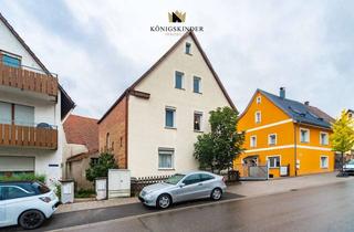 Haus kaufen in 71701 Schwieberdingen, Historisches Wohnjuwel von 1906 mit modernem Ausbau, Scheune und Hof – viel Platz für Ideen