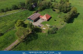 Haus kaufen in 26931 Elsfleth, Aussergewöhnliche Gelegenheit: Neuw. Bungalow mit Stall und 5 Hektar