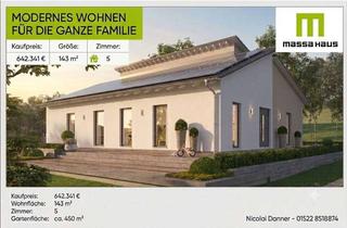 Haus kaufen in 72458 Albstadt, Barrierearmes Wohnen auf einer Ebene | Moderner Bungalow mit Grundstück